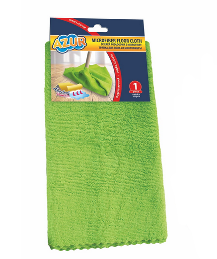 Серветка для підлоги Azur мікрофібра 50х60 см Серветка для підлоги Azur мікрофібра 50х60 см