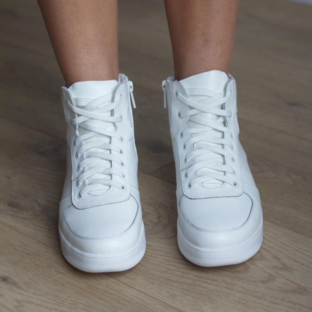 Кеди жіночі зимові Zlett з натуральної шкіри р. 39 Білий (3506) - фото 9 Кеди жіночі зимові Zlett з натуральної шкіри р. 39 Білий (3506) - фото 9