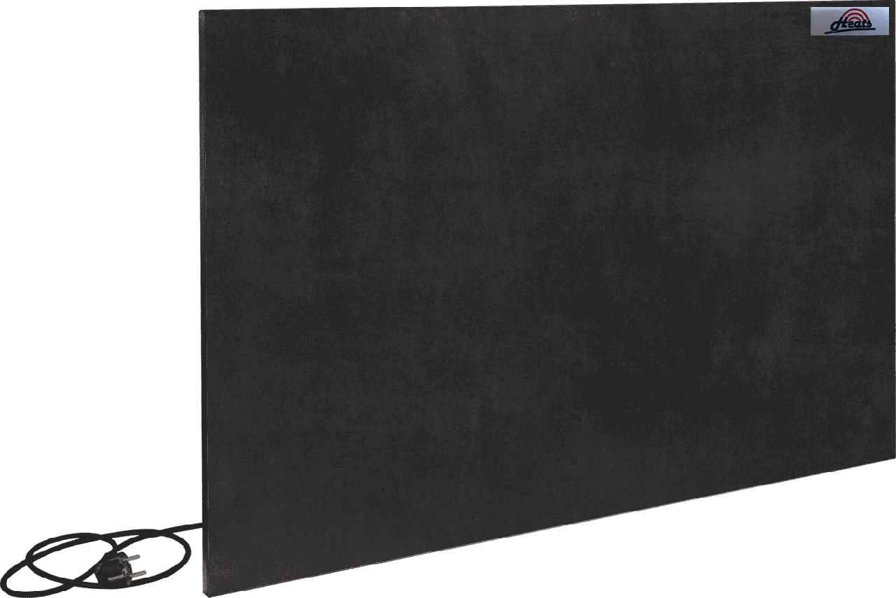 Обогреватель керамический электрический панельный Heats 700 с терморегулятором Антрацит/Черный (2656552785) Обогреватель керамический электрический панельный Heats 700 с терморегулятором Антрацит/Черный (2656552785)