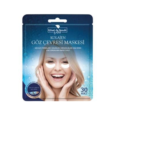 Патчи под глаза Rituel de Beaute коллагеновые с экстрактом зеленого чая и витамином Е 30 шт. (496003)