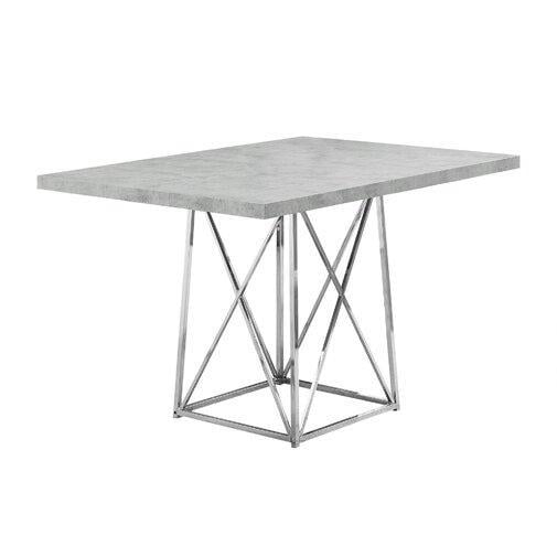 Обеденный стол Loft NS-1214 800x1200x900 мм Серый (6156d56b3edc877ba85896d4)