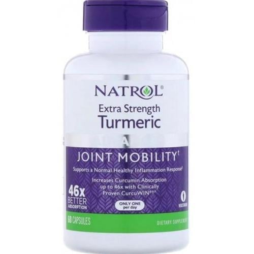 Куркума Natrol Extra Strength Turmeric Advanced 285 мг 60 капс. (000013489)