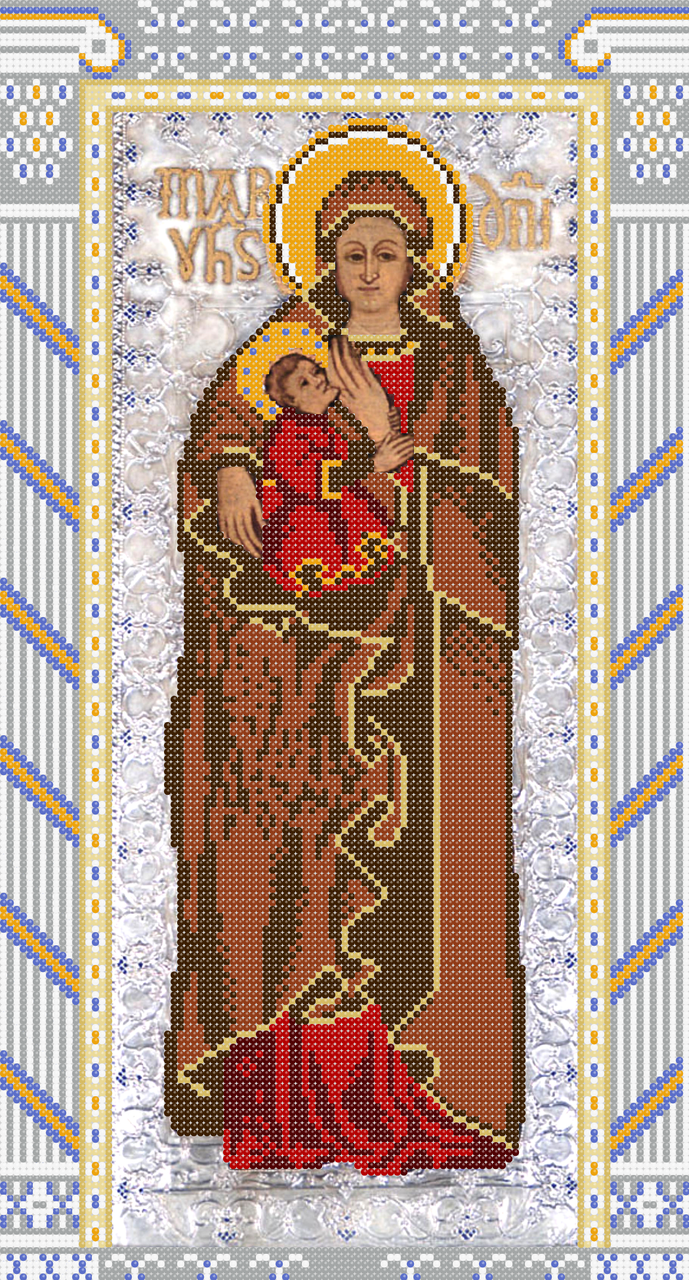 Схема вышивки бисером Madonna di Capocolona