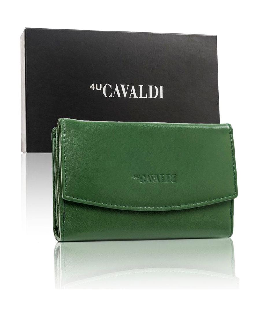 Кошелек женский кожаный 4U CAVALDI RD-DB-10-GCL-5944 Зеленый
