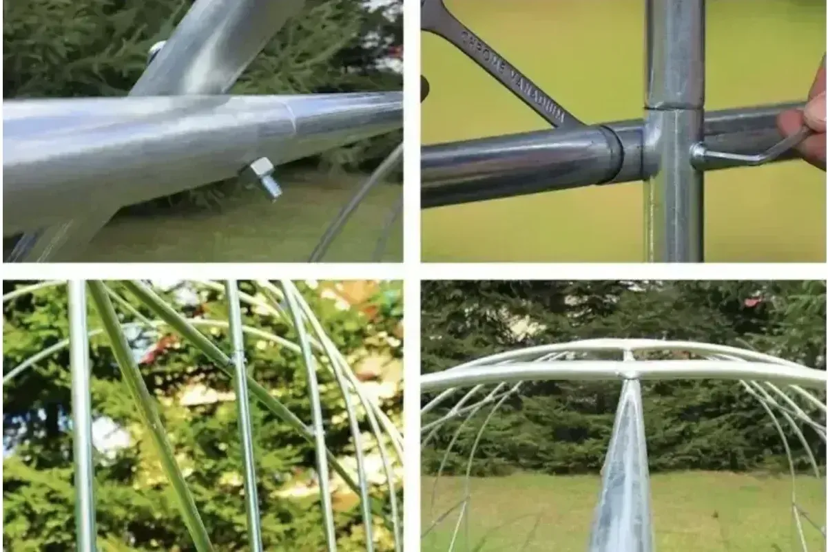 Теплица арочная под пленку с окнами VOLSO POLSKA 10х3х2 м Зеленый - фото 6 Теплица арочная под пленку с окнами VOLSO POLSKA 10х3х2 м Зеленый - фото 6