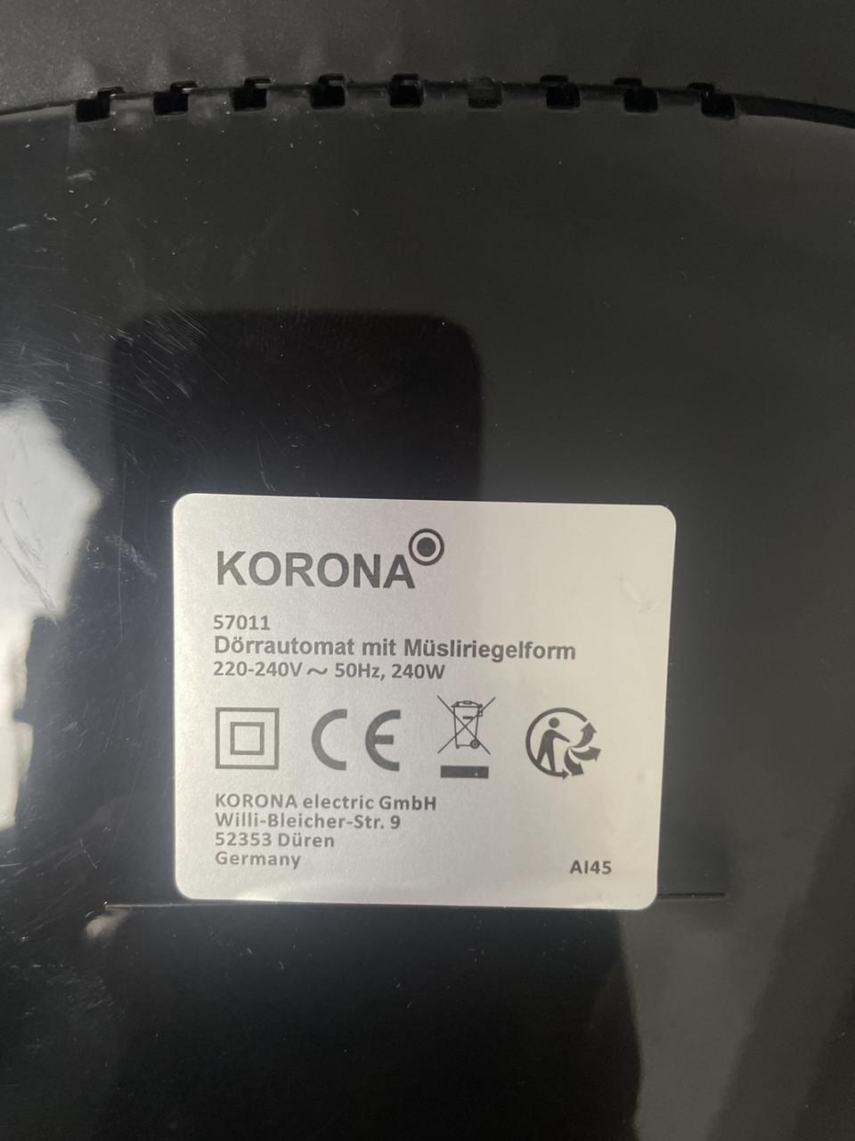 Дегидратор Korona на 5 полок для сушки овощей и фруктов мощностью 240 Вт с механическим управлением - фото 7 Дегидратор Korona на 5 полок для сушки овощей и фруктов мощностью 240 Вт с механическим управлением - фото 7