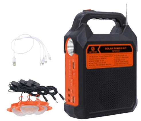 Фонарь-павербанк EP-0188 с радио/Bluetooth/солнечной панелью (MER-15396_832)