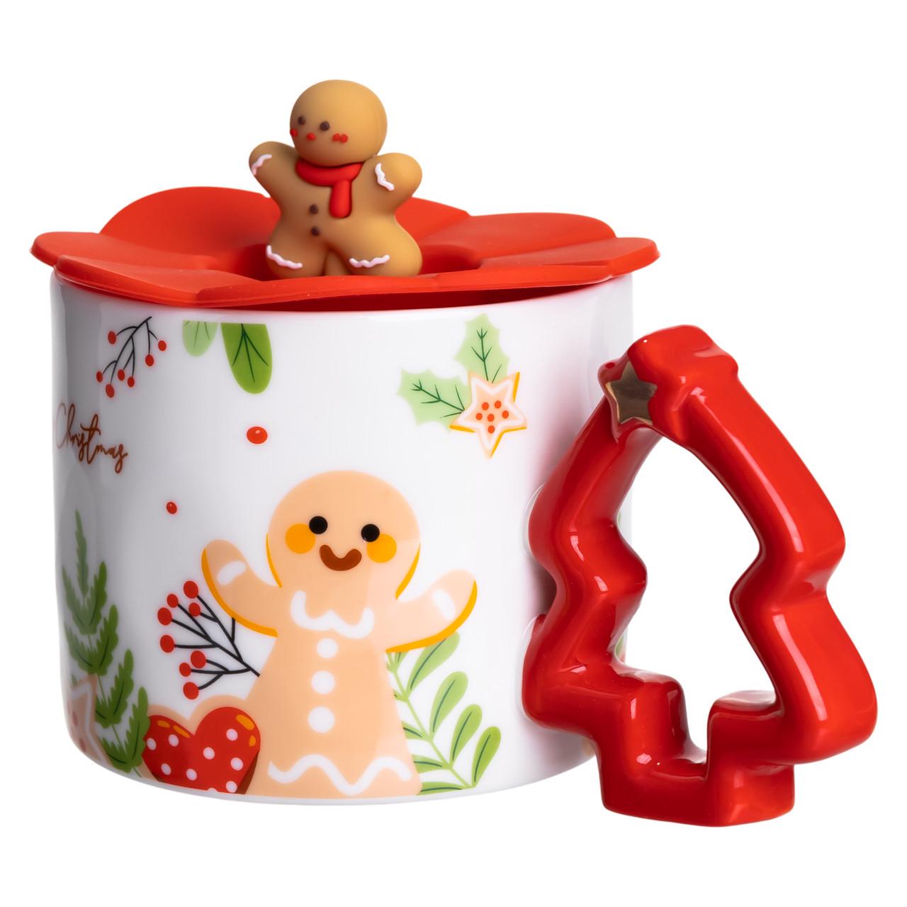 Чашка порцелянова Christmas Tree 400 мл (FM-CS-18GR) - фото 4 Чашка порцелянова Christmas Tree 400 мл (FM-CS-18GR) - фото 4