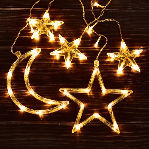 Гирлянда-занавеска светодиодная HOME R92651 Starlight Night 2,5х0,85 м 120 LED