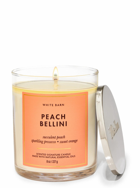 Свічка ароматна Bath&Body Works Peach Bellini 227 г (18240148)