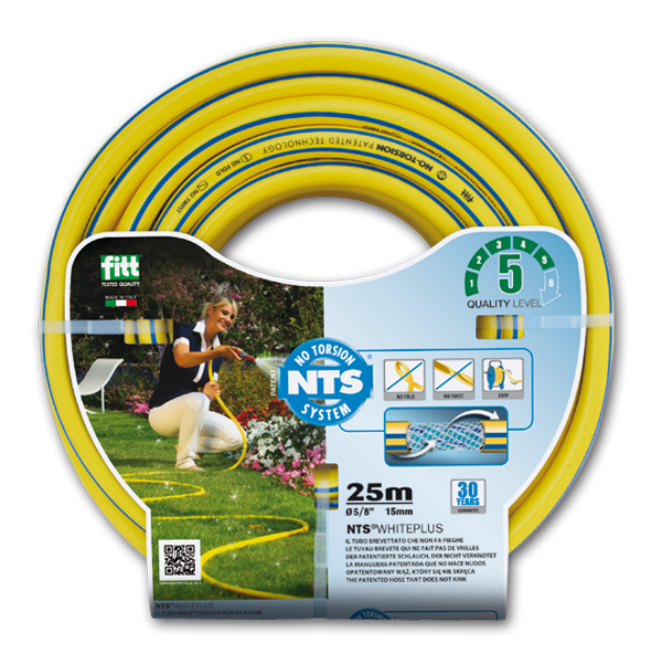 Шланг для полива FITT NTS PLUS 1/2" 25 м White (19864)
