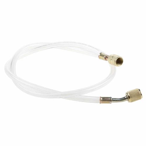 Шланг заправочный для фреона R410 R22 0,9м 1/4"-1/4" Прозрачный (957063) - фото 3