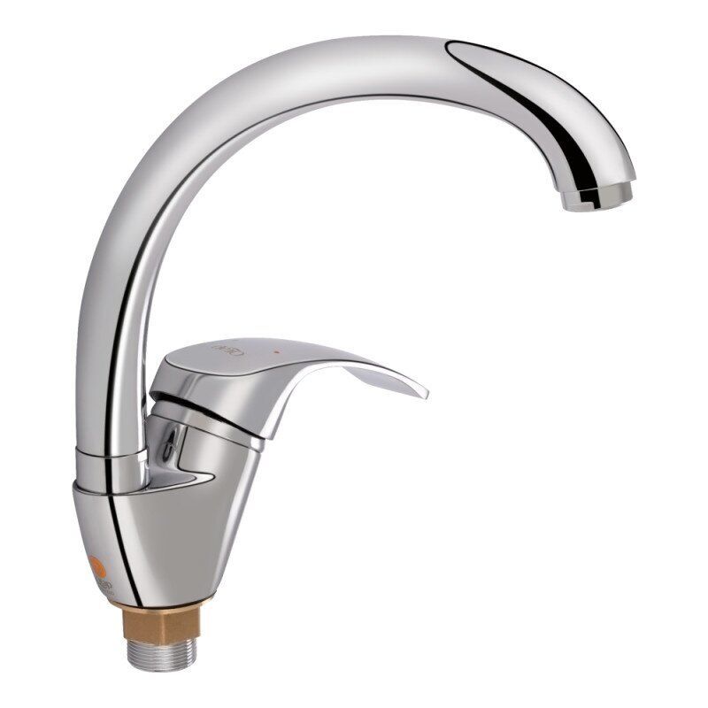 Смеситель для кухни Q-tap Mars QTMARSСRM008F однорычажный Хром (76783)