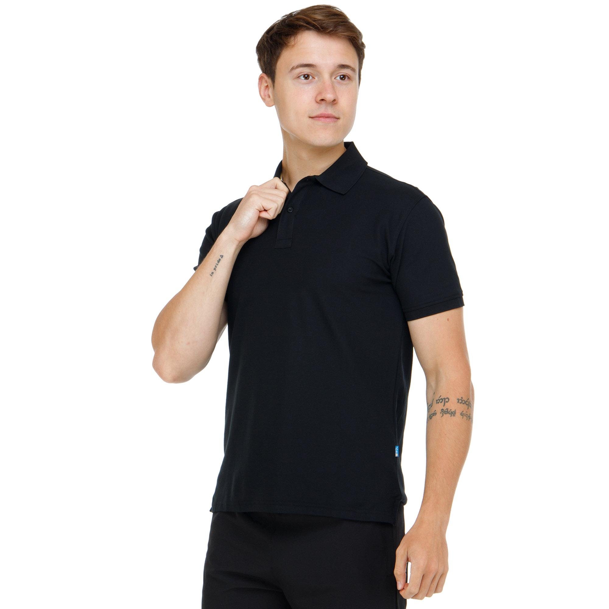 Поло чоловіче LIDONG LD-8901 4XL Чорний