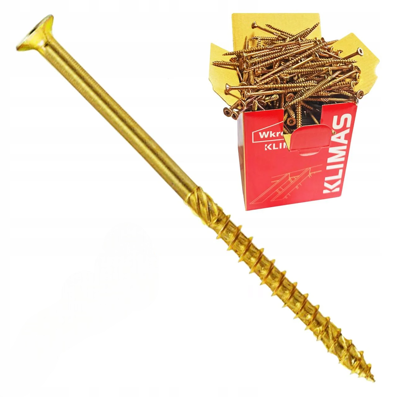 Шуруп плотничный потайной Wkret-Met KMWHT-60050 6x50 мм 200 шт. (2539277595)