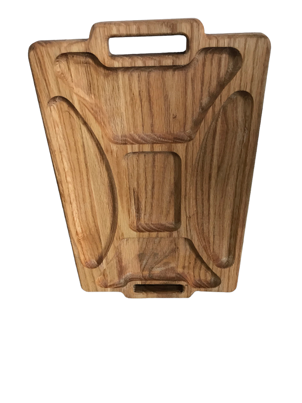 Столик-поднос деревянный 40x25 см с лопаткой (12418864) - фото 3