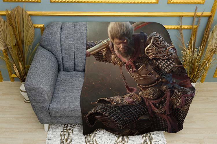 Плед Sun Wukong Monkey King Power of Legends Black Myth Wukong плюш однослойный 150х210 см (114376-1) Плед Sun Wukong Monkey King Power of Legends Black Myth Wukong плюш однослойный 150х210 см (114376-1)