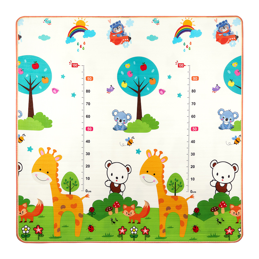 Розвиваючий килимок 4Fizjo Kids двосторонній 180x180x1 см (4FJ0161)