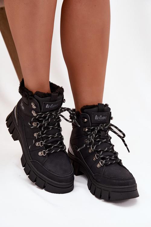 Ботинки женские Lee Cooper LCJ-25-31-3911L р. 38 Черный (CL-2405)
