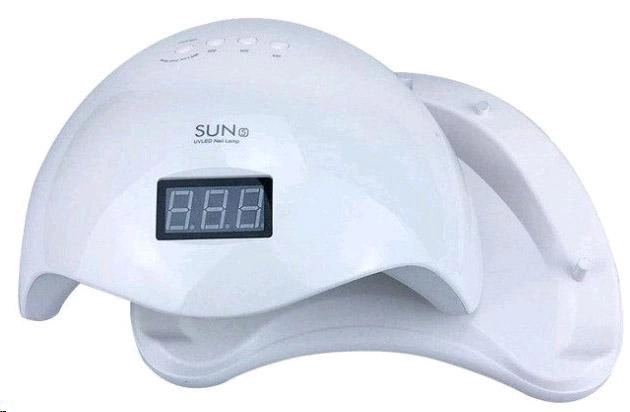 Лампа для манікюру SUN 5 48 W UV/LED 24 світлодіоди Білий (13799360) - фото 4