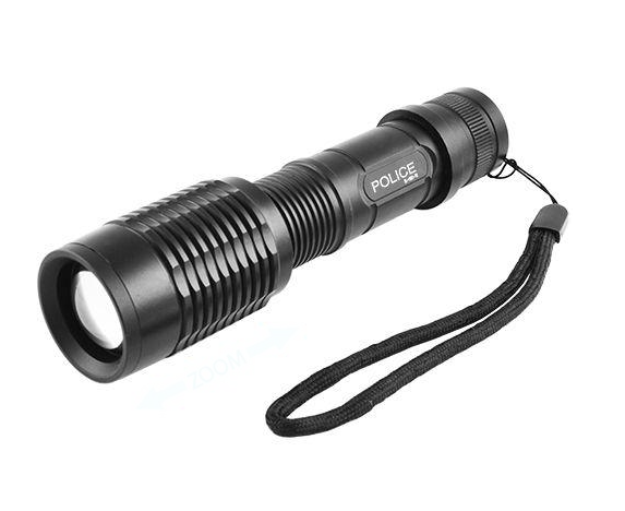 Фонарик портативный BL-1861-T6 50000W ЗУ zoom (53412)