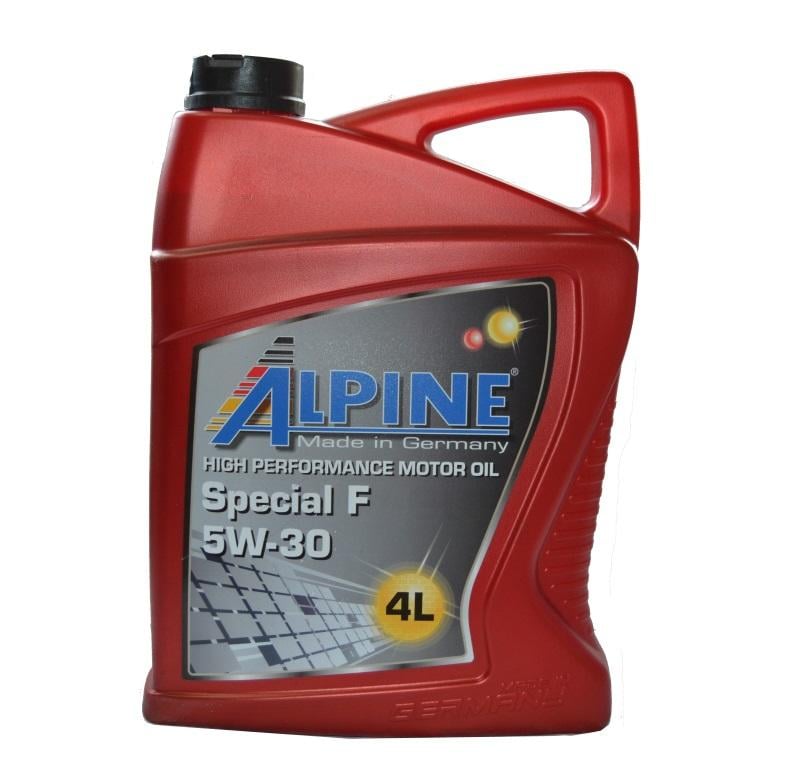 Моторное масло автомобильное Alpine Special F 5W-30 4 л (24845)