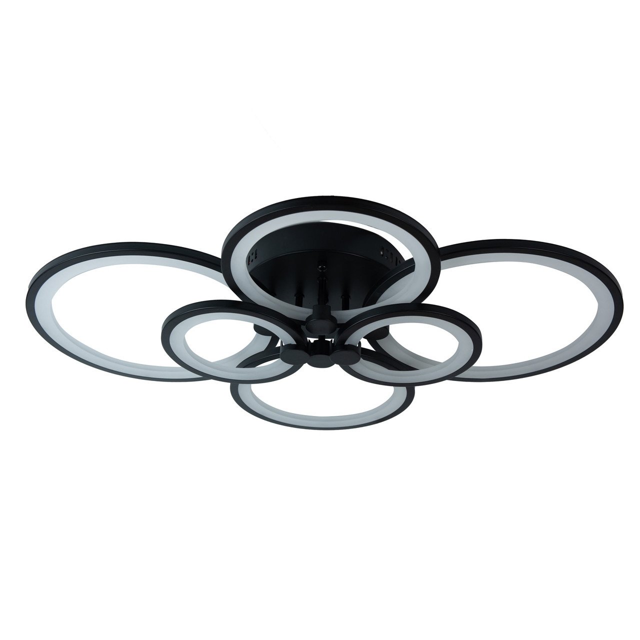 Люстра LED потолочная Sunlight 5332/2+2+2 Черный