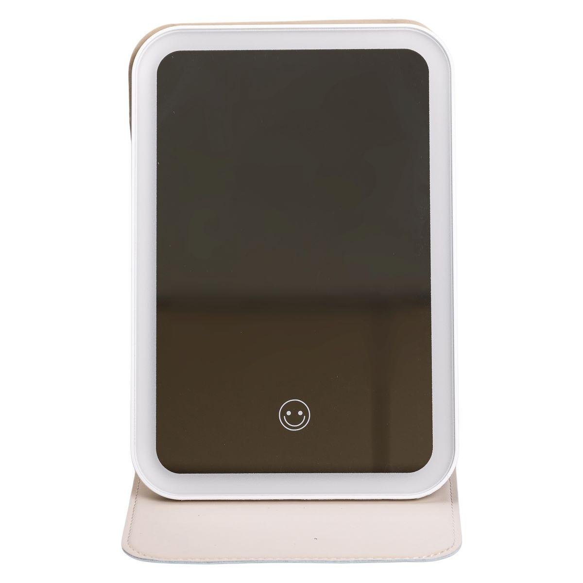 Зеркало с подсветкой настольное складное HP-10-8AV 19,5х13,5 см (A-033799) - фото 2 Зеркало с подсветкой настольное складное HP-10-8AV 19,5х13,5 см (A-033799) - фото 2