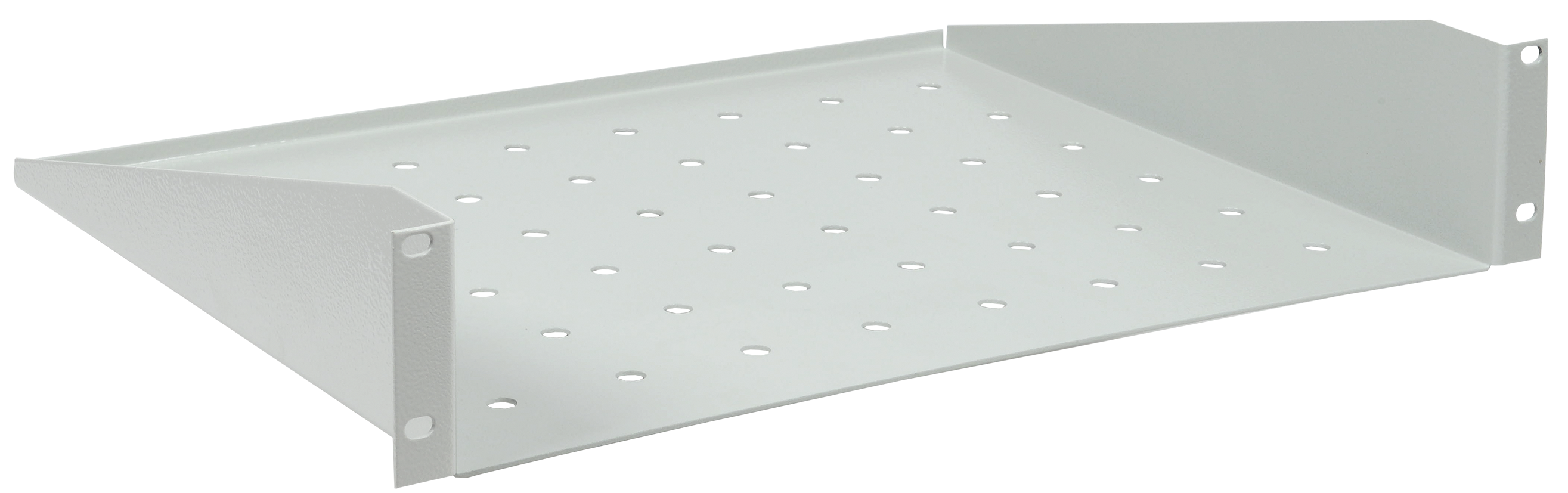 Полка консольная УЭК 19" 350 мм 2U Серый (RS35-350P)