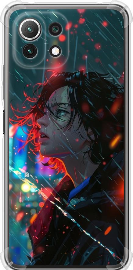 Чехол на Xiaomi Mi 11 Lite Ночные огни (6096sp-2281-42517)