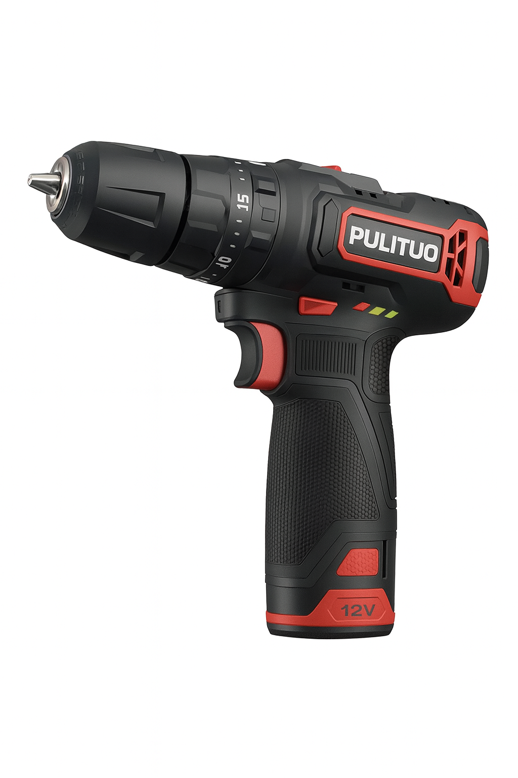 Дрель PULITUO DC71933T 12 В ударная аккумуляторная для дома и профессиональных работ