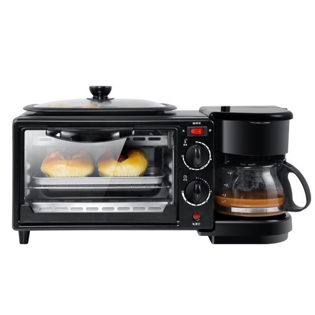 Піч 3в1 з кавоваркою багатофункціональна 4800W