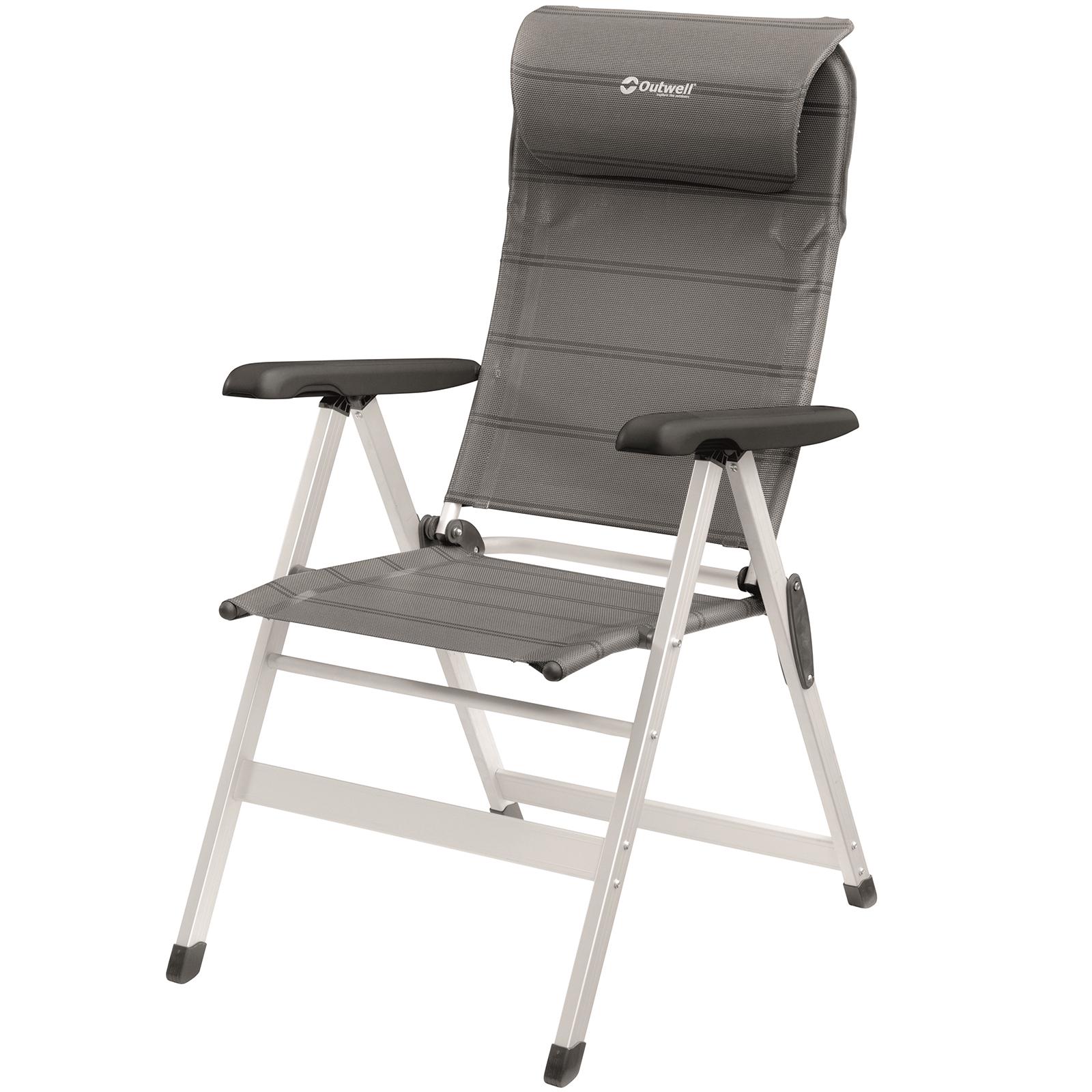 Стул туристический кемпинговый Outwell Milton Grey (410074)