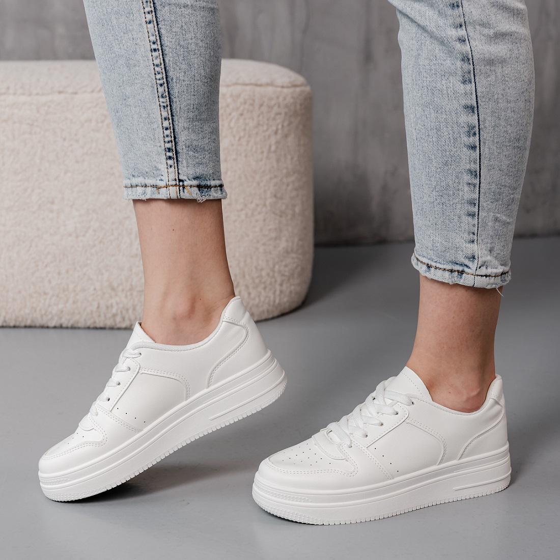 Кроссовки женские Fashion Florance 3936 р. 36 23,5 см Белый (10424777)