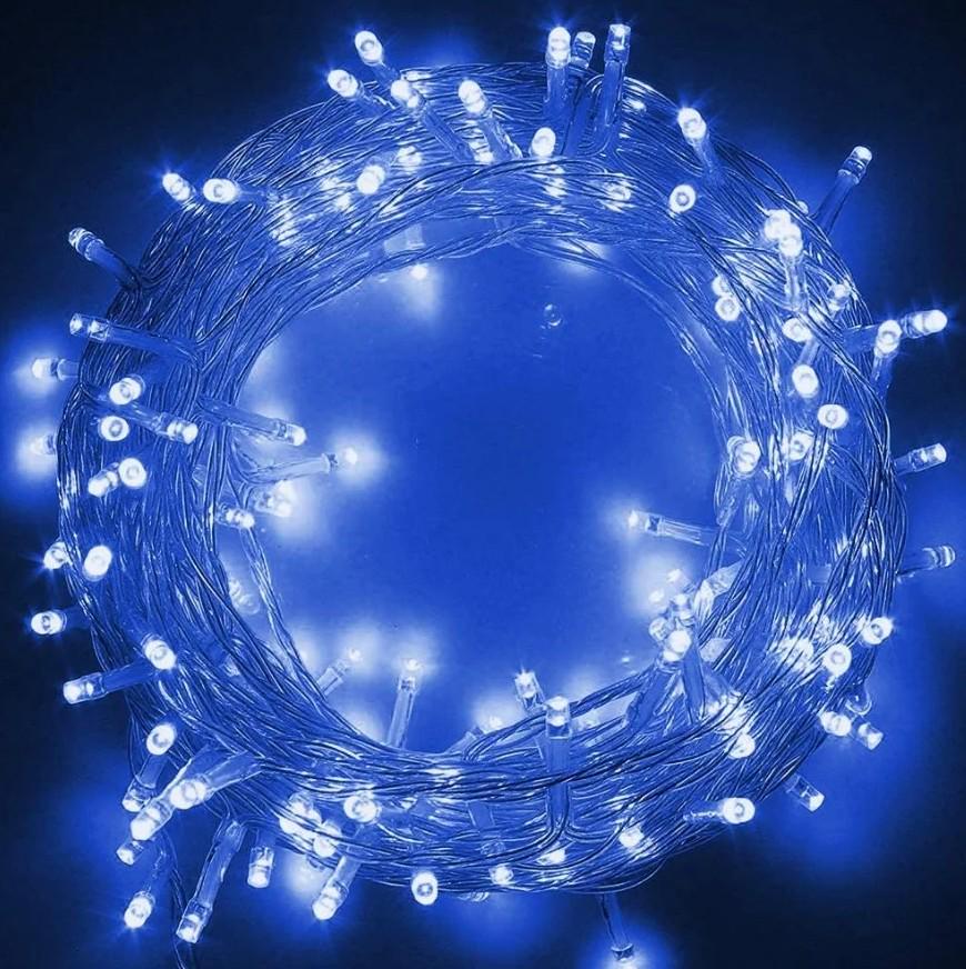 Гирлянда светодиодная 500 LED 28 м Синий (01-0063)