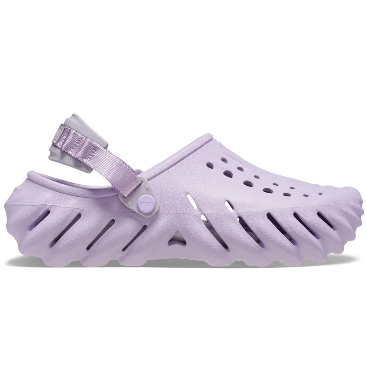 Сабо Crocs Echo Clog M7W9 р. 39/25,5 см Lavender (18966290)