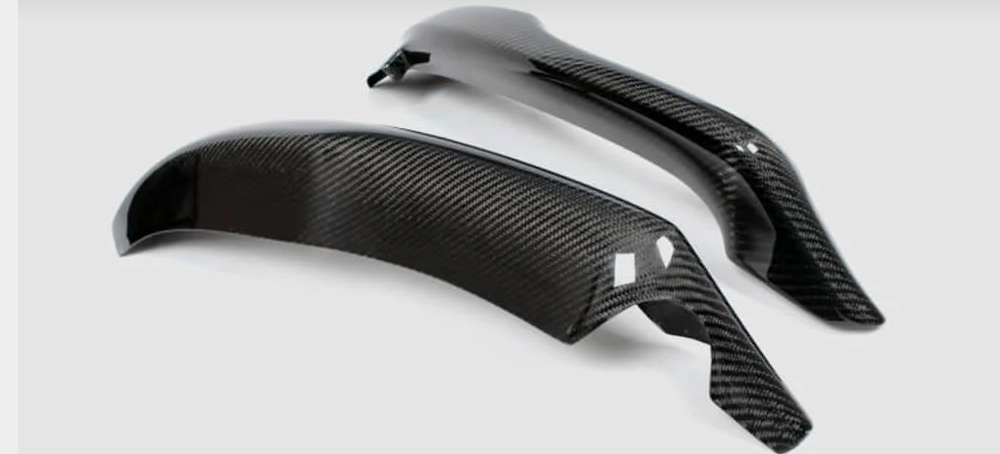 Накладка на передний бампер DDCarbon Flap для Base 2007-2011 для Audi A4 B8 2007-2015 гг. карбон (132781)