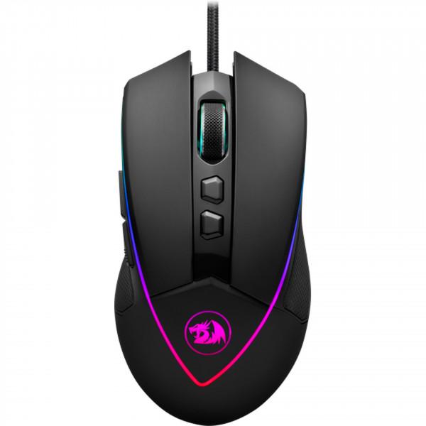 Мишка ігрова Redragon Emperor 78323 RGB 14400dpi 8кн Чорний (577098)