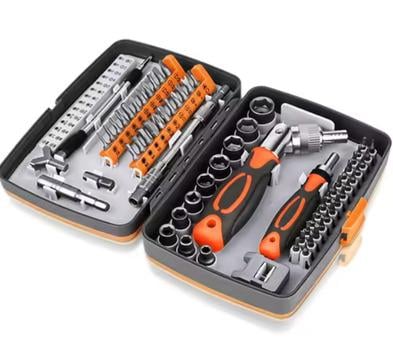 Набір викруток з тріскачкою Torx RATCHET 68в1 (DT-22)