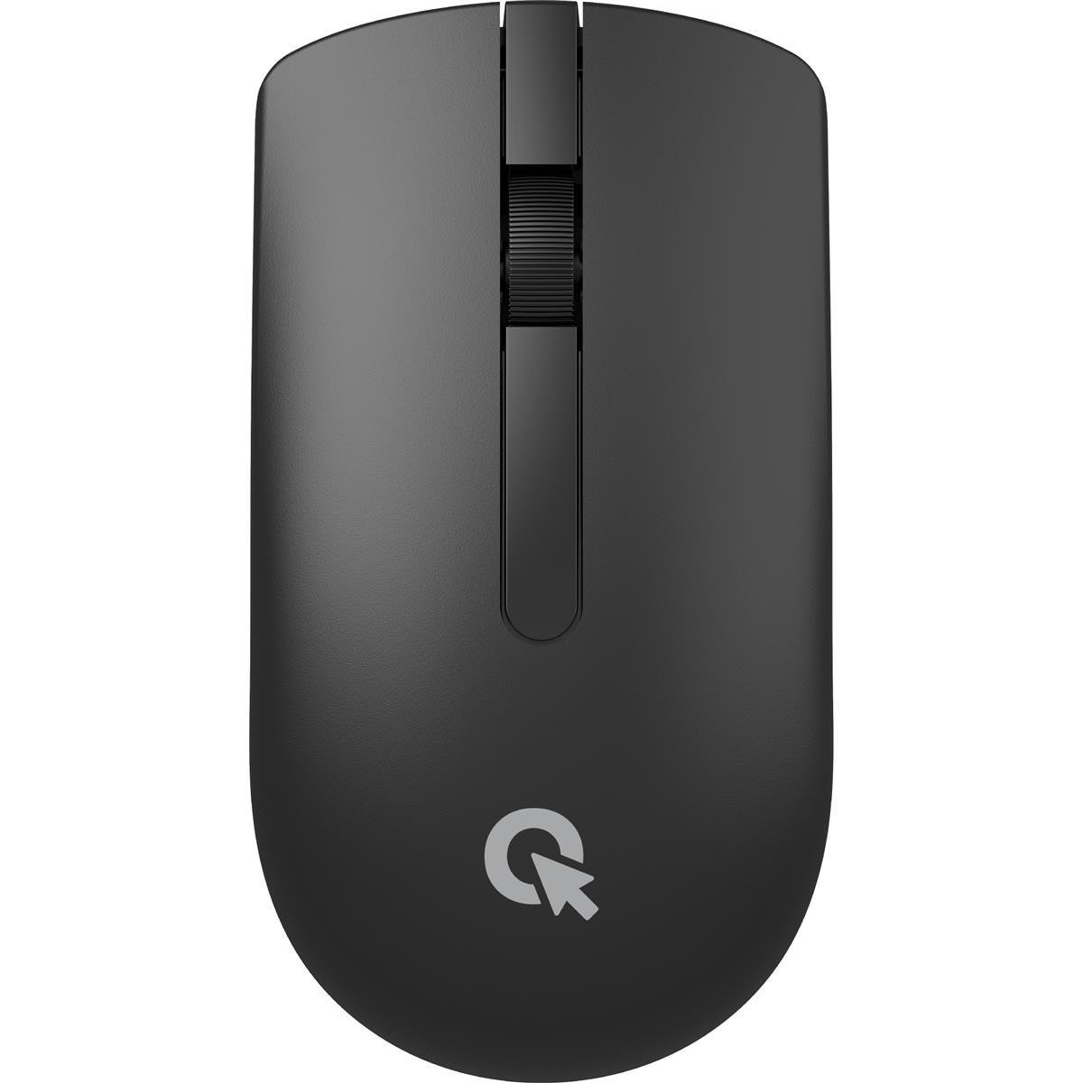 Мишка бездротова OfficePro M175B оптична Silent Click 1200 dpi батарейна Чорний (629381)