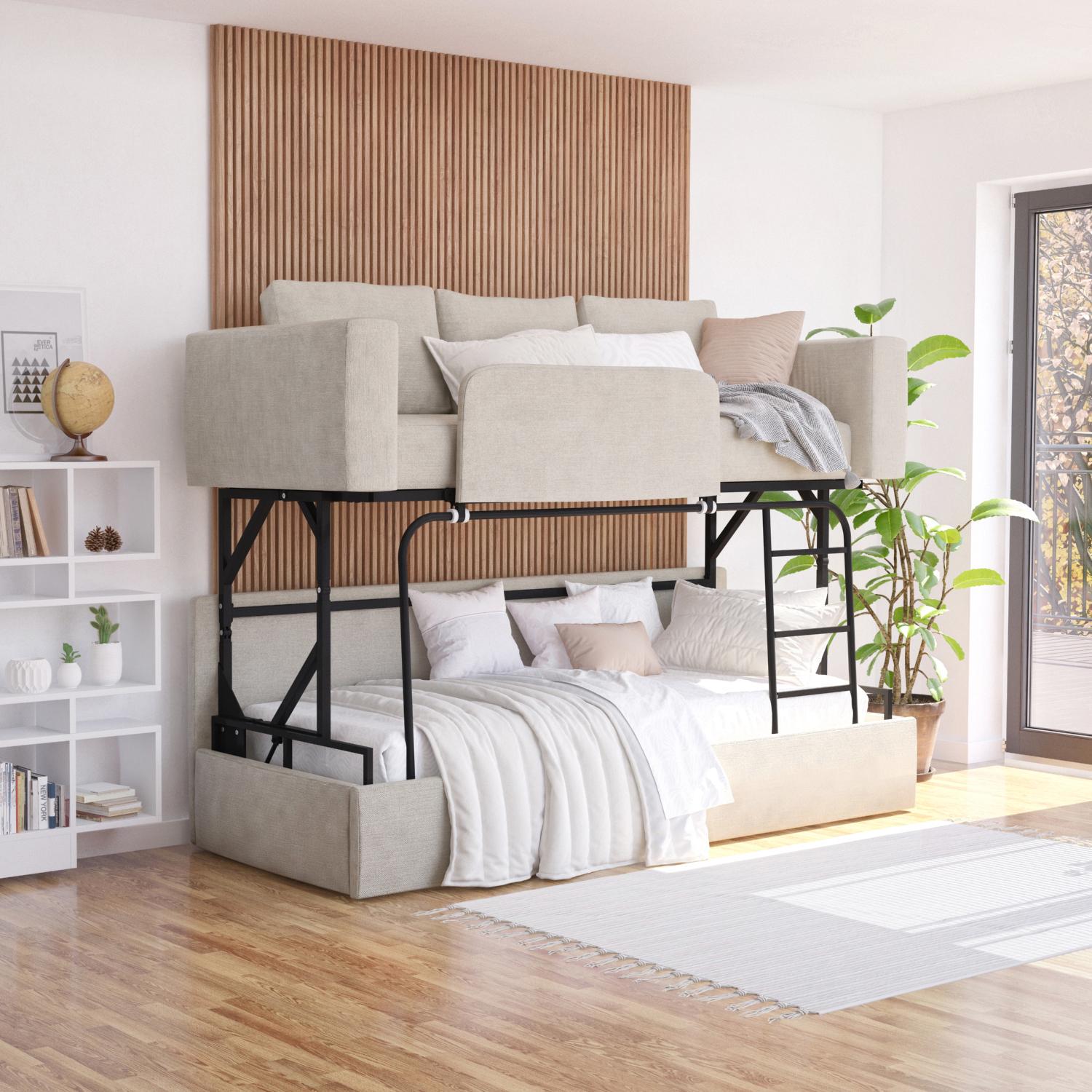 Диван-трансформер Knap Knap Rumi в гостиную Semolina (S016012071) - фото 3 Диван-трансформер Knap Knap Rumi в гостиную Semolina (S016012071) - фото 3