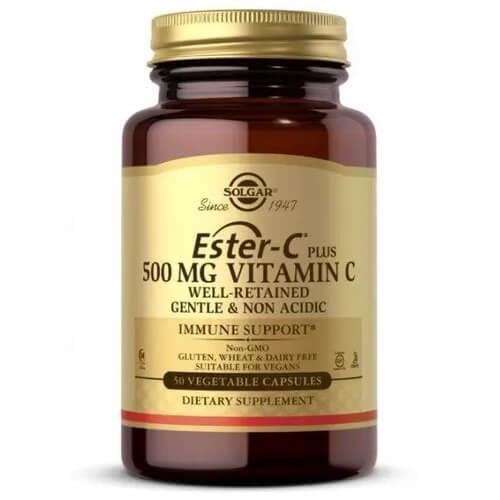 Витамин С Solgar Ester-C Plus Vitamin C 500 мг 50 caps (SOL-01038)