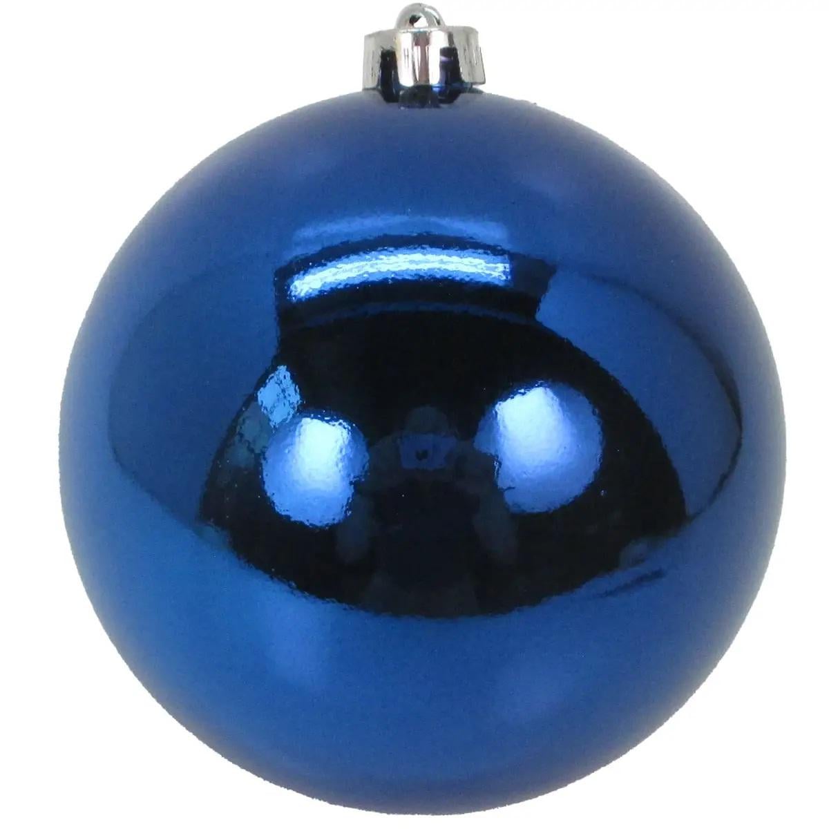 Игрушка на елку Шарик 15 см Синий (TY-5-R-276)