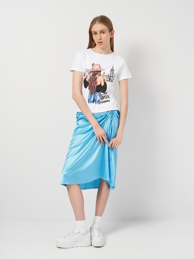 Футболка женская Frekans 73-2007х01 L Белый (25715177)