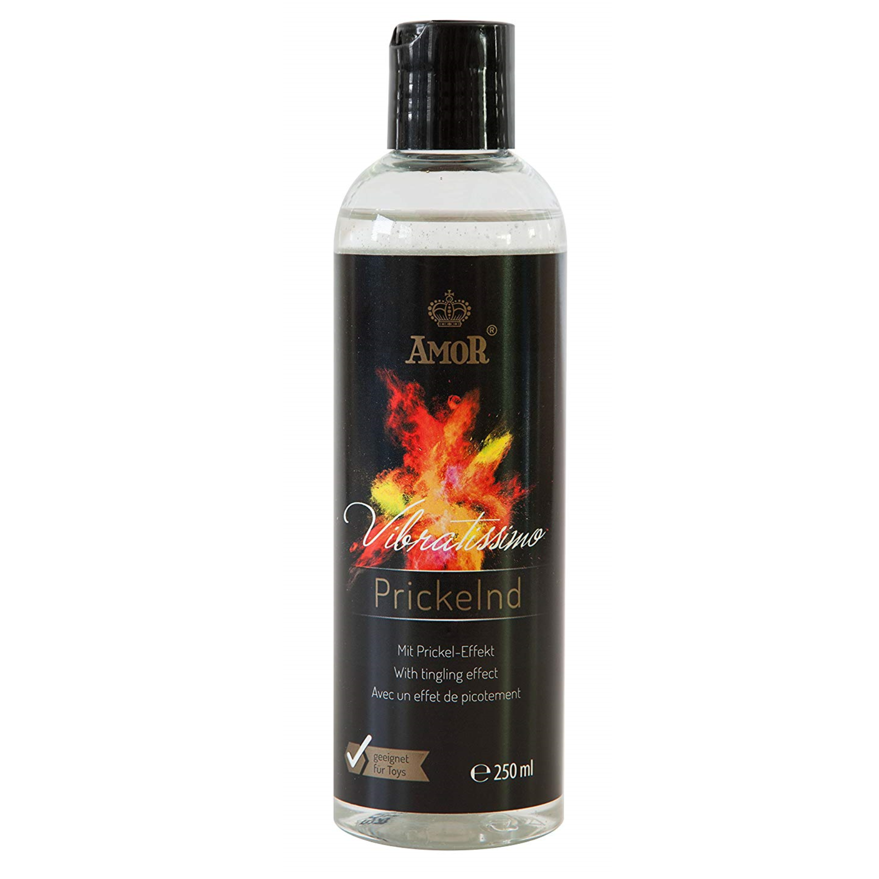 Лубрикант согревающий на водной основе Vibratissimo Prickelnd AmoR 250 мл