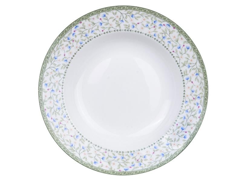 Тарелка глубокая фарфоровая Light House Эмили 21 см Белый (924-0012)