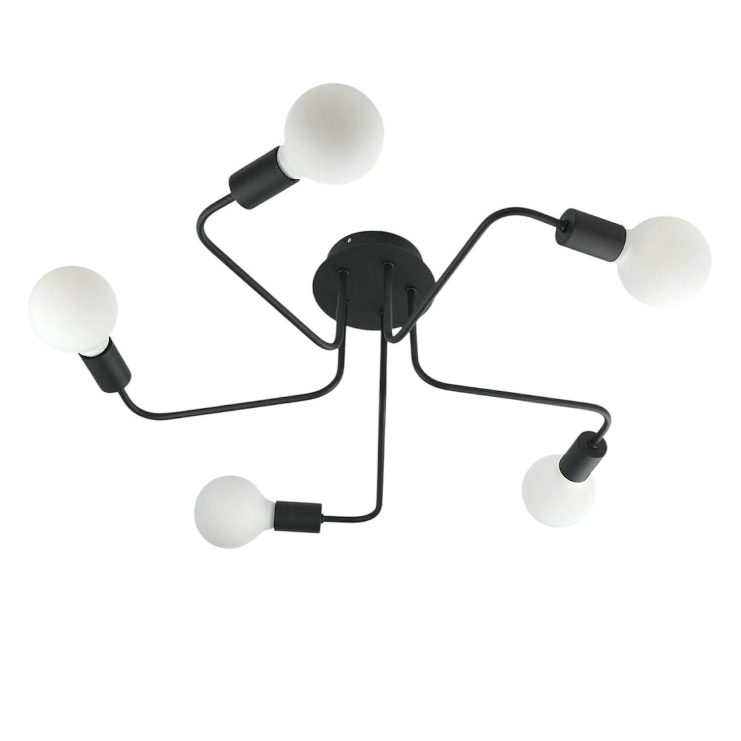 Люстра стельова Arco 5 ламп Чорний (53329)