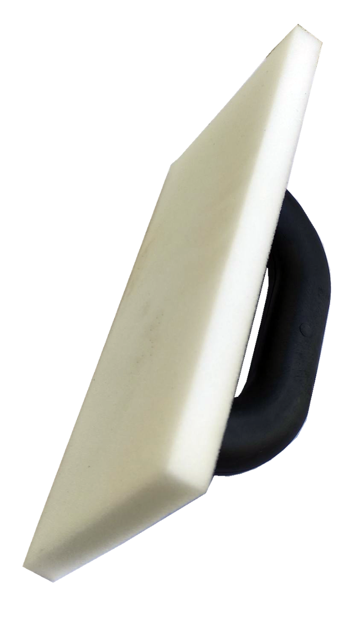 Терка строительная с поролоном 270х130 мм 20 мм Белый (М 5007)