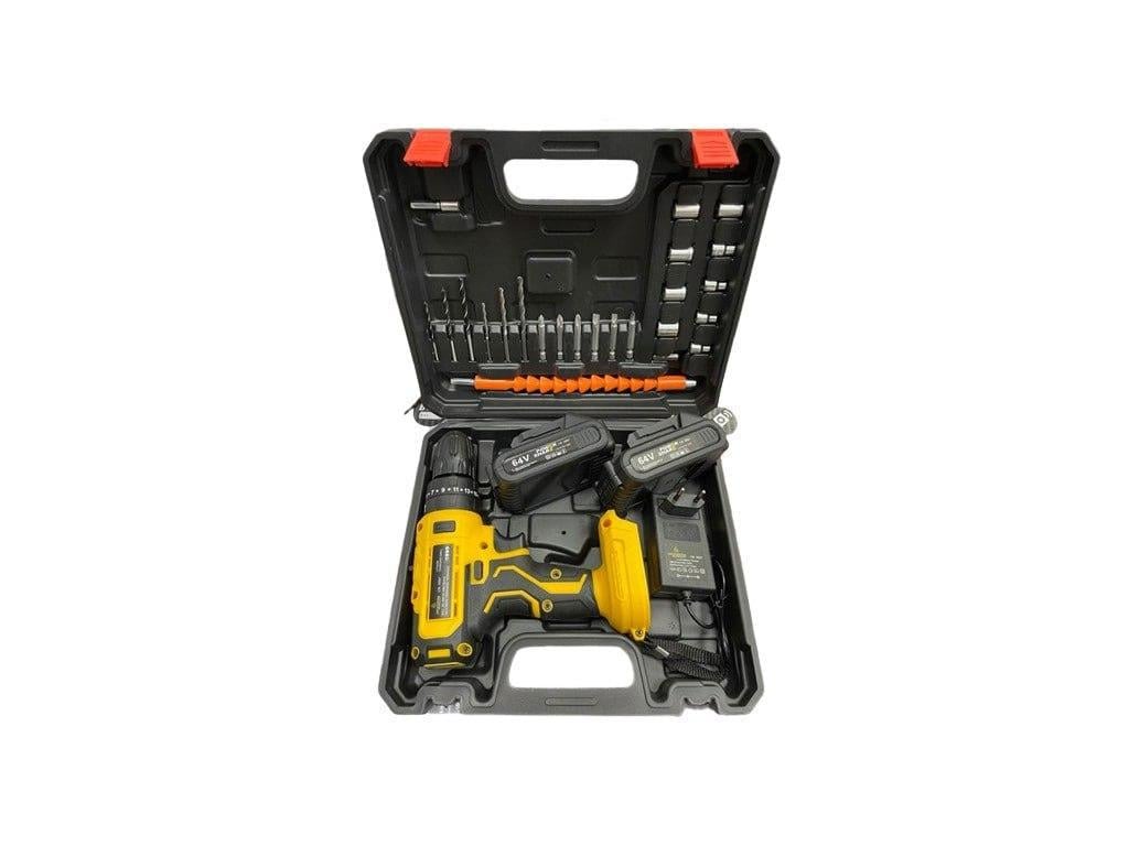 Шуруповерт с набором инструментов и насадками в кейсе (2764881592) Шуруповерт с набором инструментов и насадками в кейсе (2764881592)