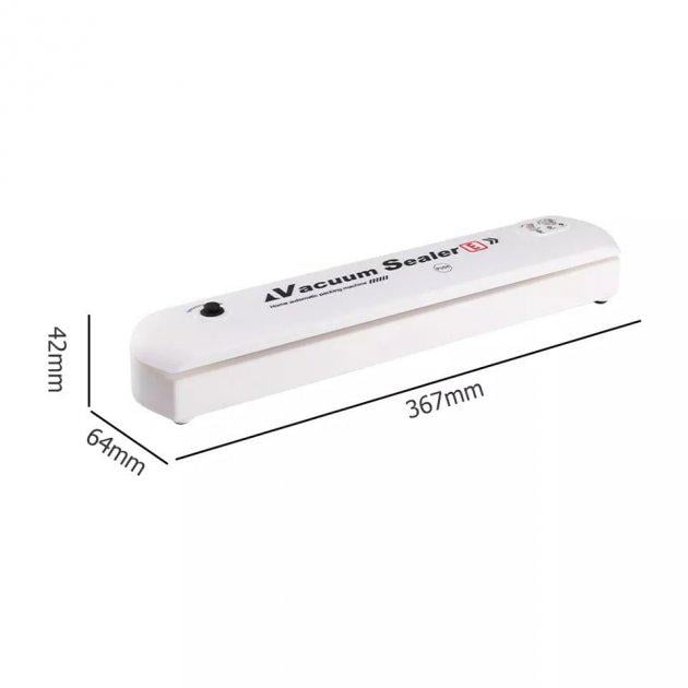 Вакууматор еды Vacuum Sealer Белый (GV-01914) - фото 4